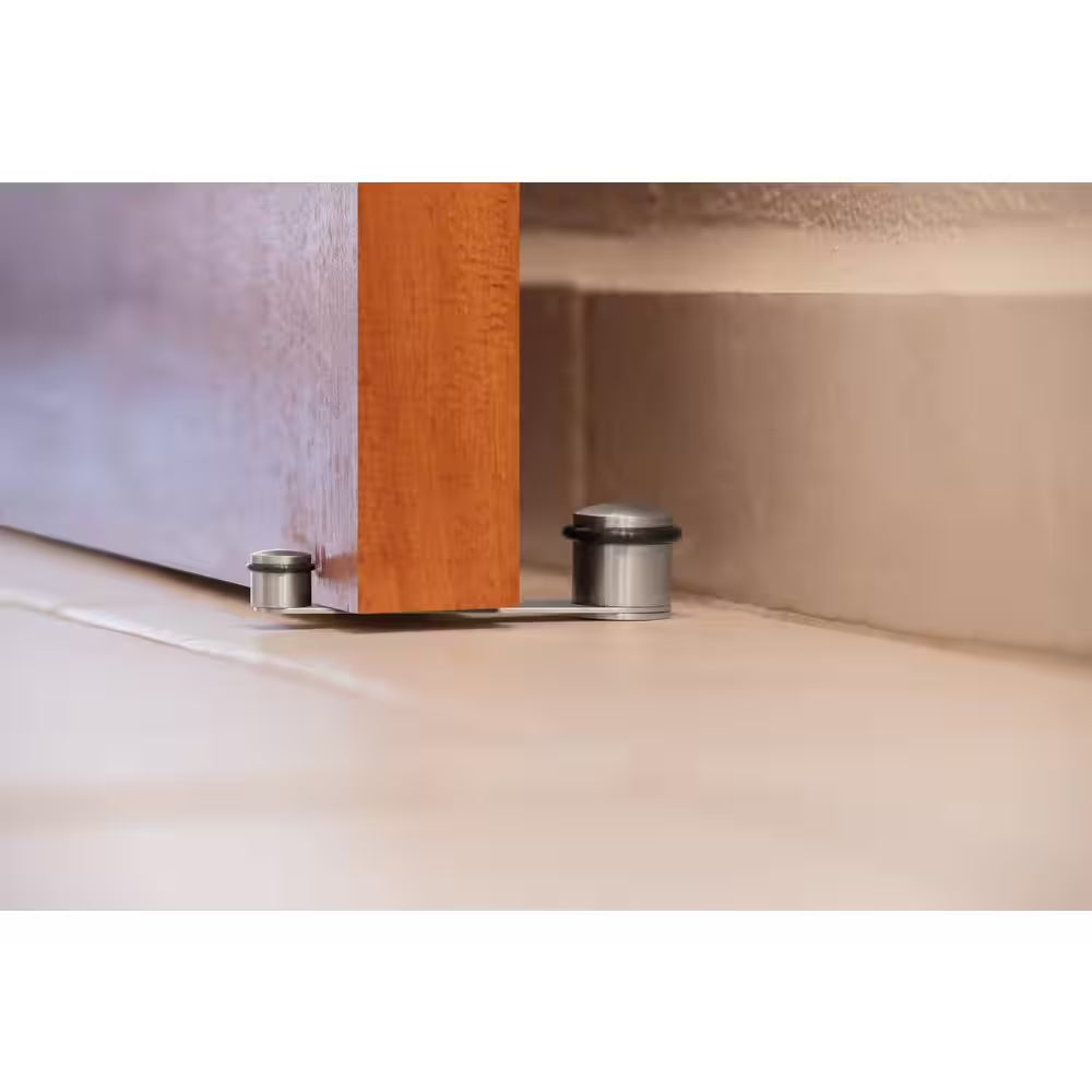 Stainless Steel Door Stopper with 360° Rotation