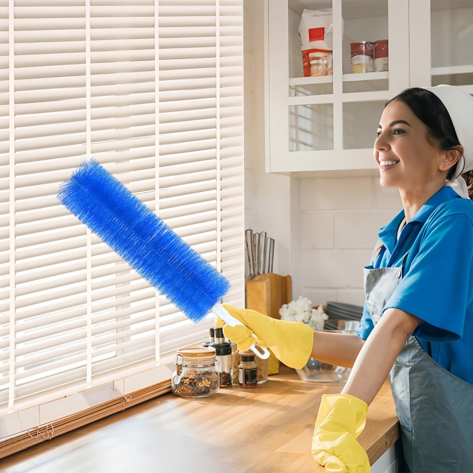 3-Pack Fan Cleaning Brush with Bendable Microfiber Dust Cleaning Brush Tool