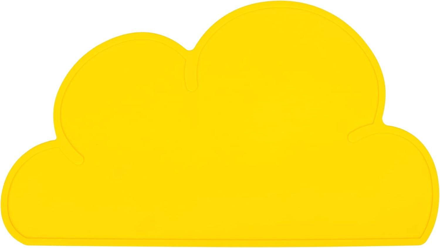 Pet Food Mats–Dog Cat Feeding Mat Top Grade Cloud Silicone Pad Anti-Slip Waterproof Anti-Slip Bowl Placemat (Dark Gray)