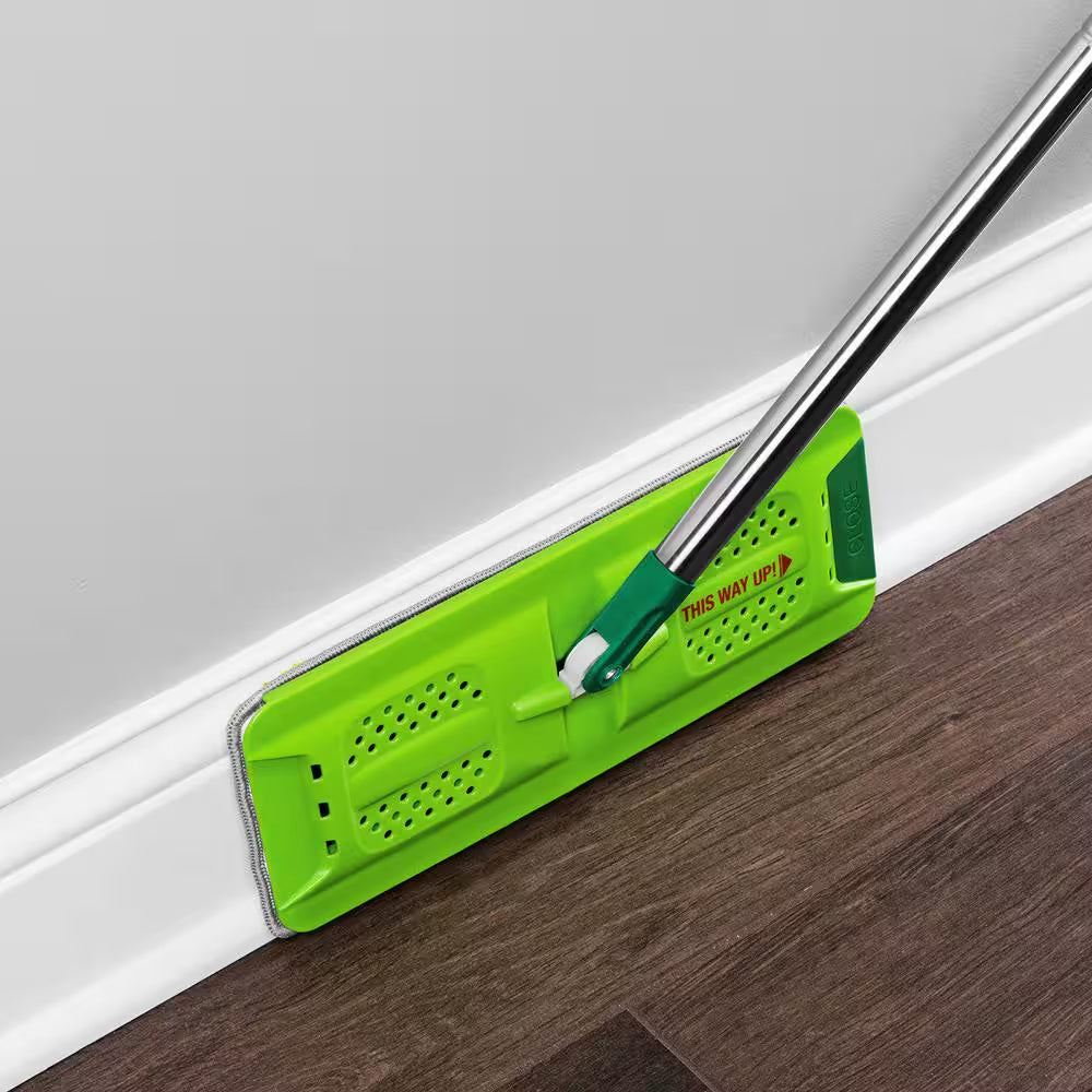 Rinse 'N Wring Microfiber Flat Mop and Bucket System with Extra Refill Pad