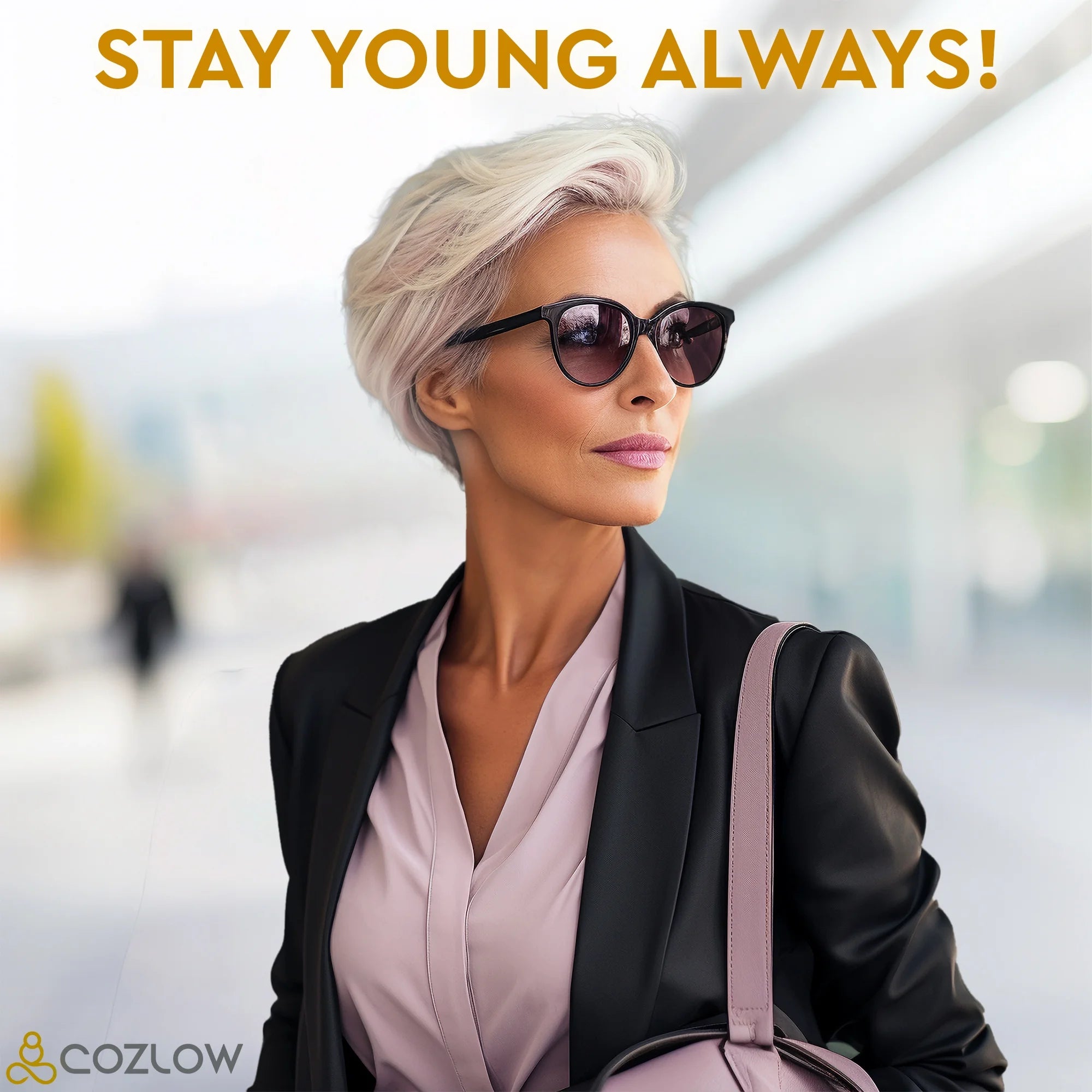 Electric Face Massager Kit for Women, 2-In-1 Vibrating Golden 3D Roller & T-Shape Massager for Facial Skin Care by