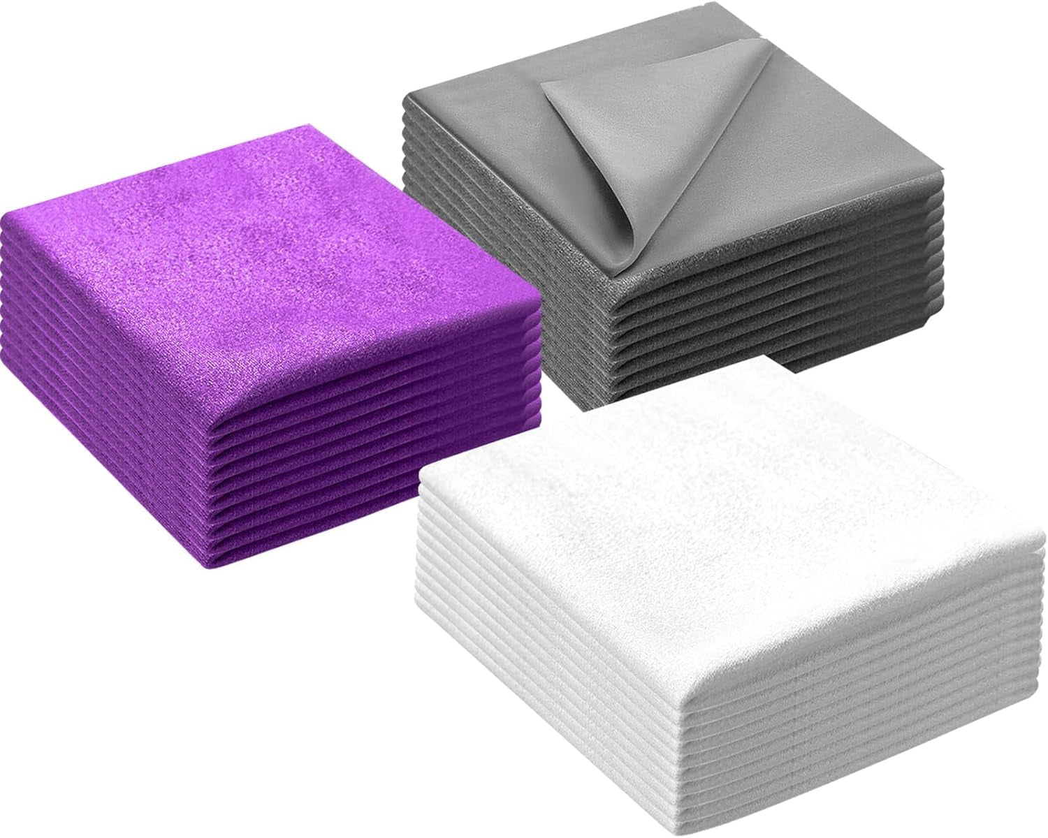 Microfiber Cleaning Cloth for Glasses, 30 Pack Ultra Fine Lens Cleaning Clothes