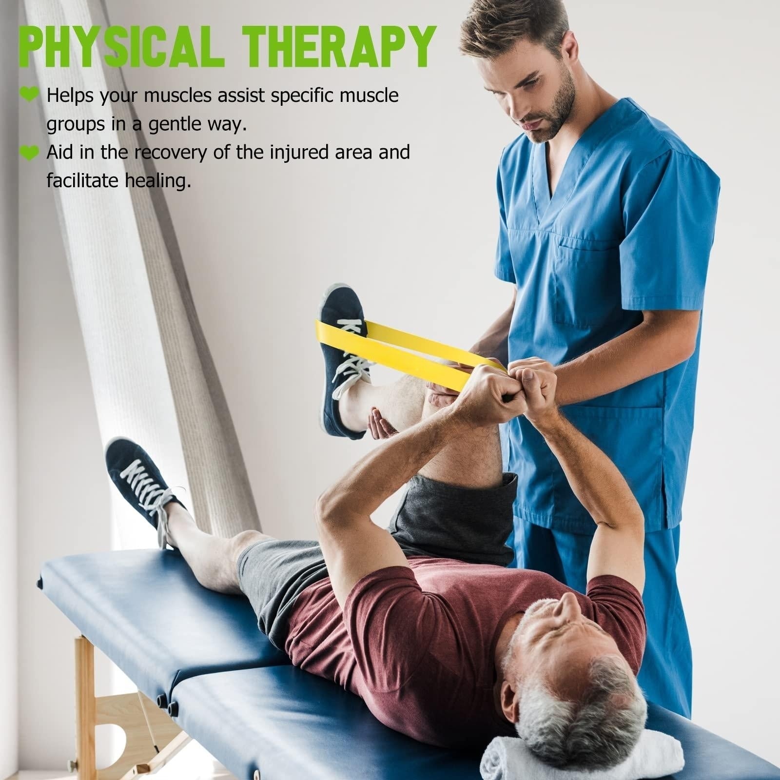 Pilates Loop Resistance Bands with Carry Bag - AURELLE